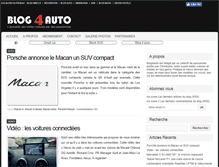 Tablet Screenshot of blog4auto.fr
